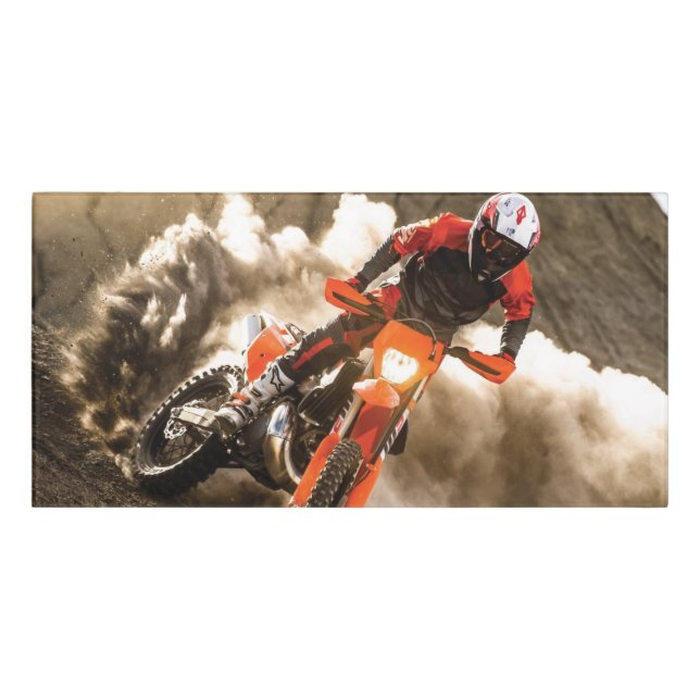Motocross Rider Door Sign (Classic Front)