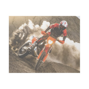 Motocross Rider Gallery Wrap
