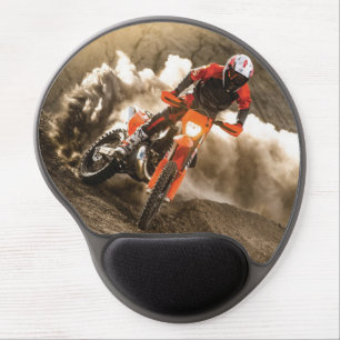 Motocross Rider Gel Mouse Pad