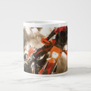 Motocross Rider Giant Coffee Mug