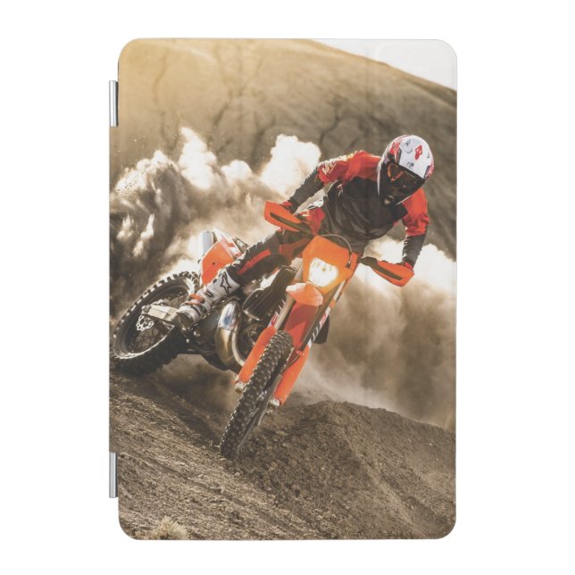Motocross Rider iPad Mini Cover (Front)