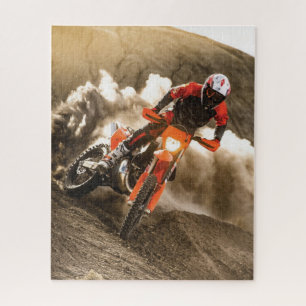 Motocross Rider Jigsaw Puzzle