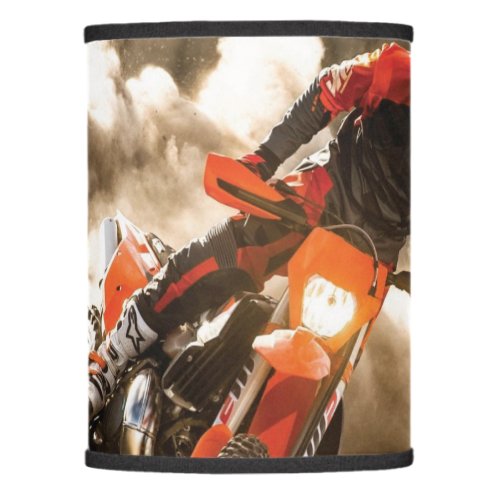 Motocross Rider Lamp Shade