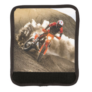 Motocross Rider Luggage Handle Wrap