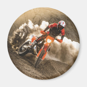 Motocross Rider Magnet