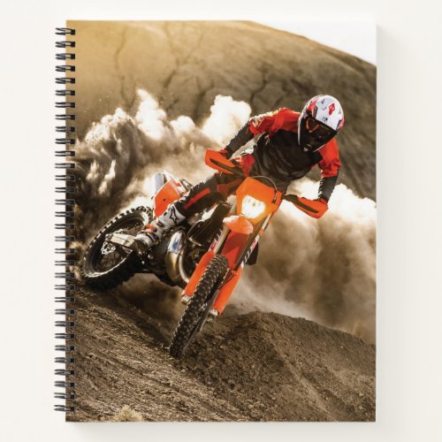 Motocross Rider Notebook