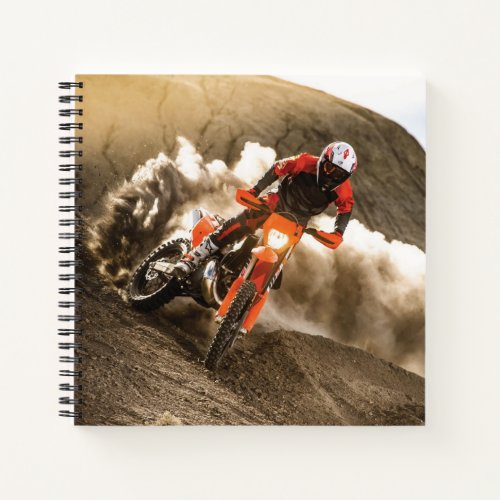 Motocross Rider Notebook