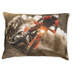Motocross Rider Pet Bed