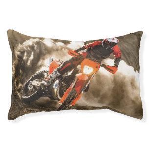 Motocross Rider Pet Bed