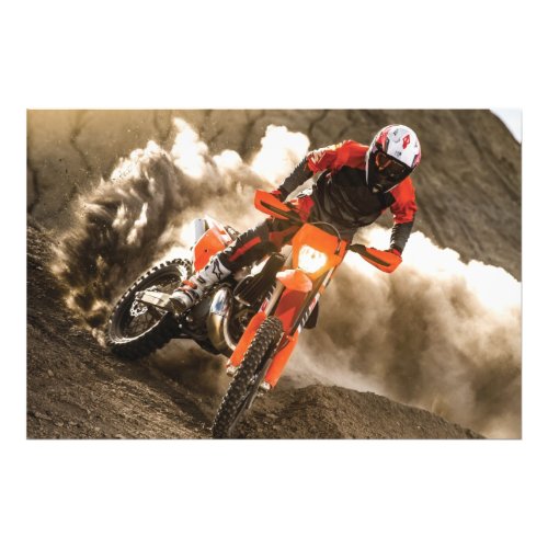 Motocross Rider Photo Print