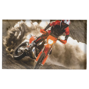 Motocross Rider Place Card Holder