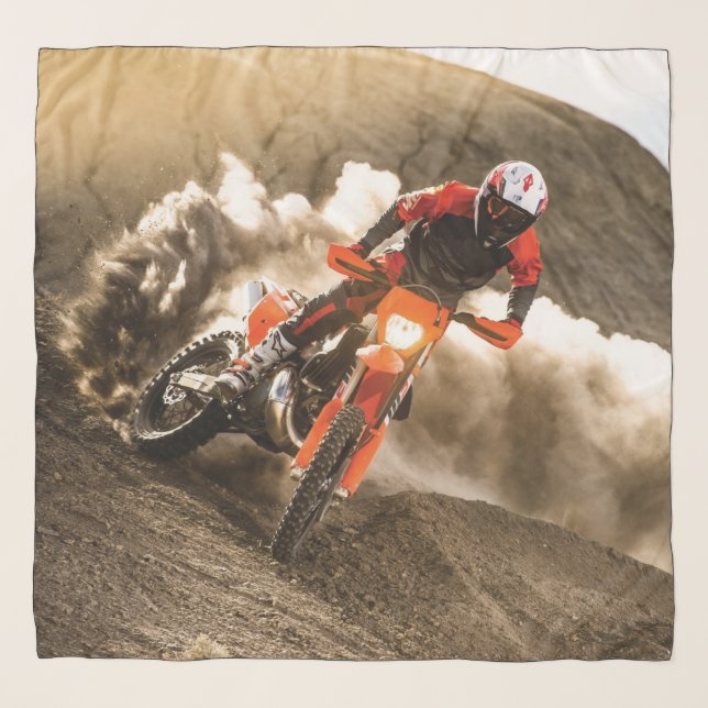 Motocross Rider Scarf (Front)