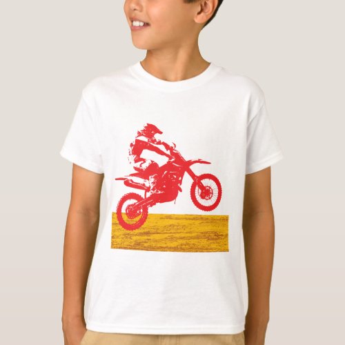 Motocross Rider T_Shirt