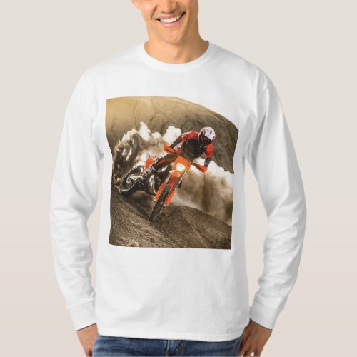 Motocross Rider T_Shirt
