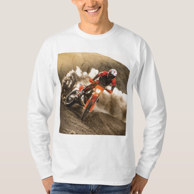 Motocross Rider T-Shirt (Front)