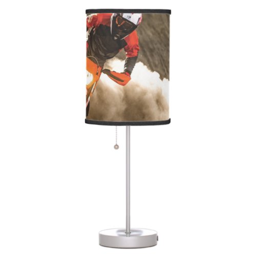 Motocross Rider Table Lamp