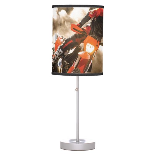 Motocross Rider Table Lamp