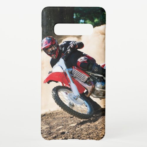 Motocross rider throw pillow samsung galaxy s10 case