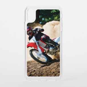 Motocross rider throw pillow speck iPhone XS max case