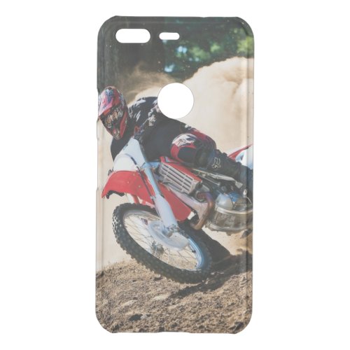 Motocross rider throw pillow uncommon google pixel case