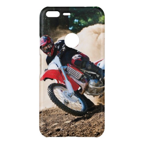 Motocross rider throw pillow uncommon google pixel XL case