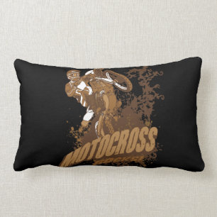 Motocross Rocks! Lumbar Pillow