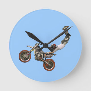 motocross round clock