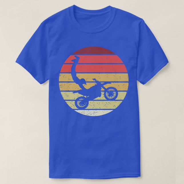 Motocross Seatgrab Retro Style Vintage  791 T-Shirt (Design Front)
