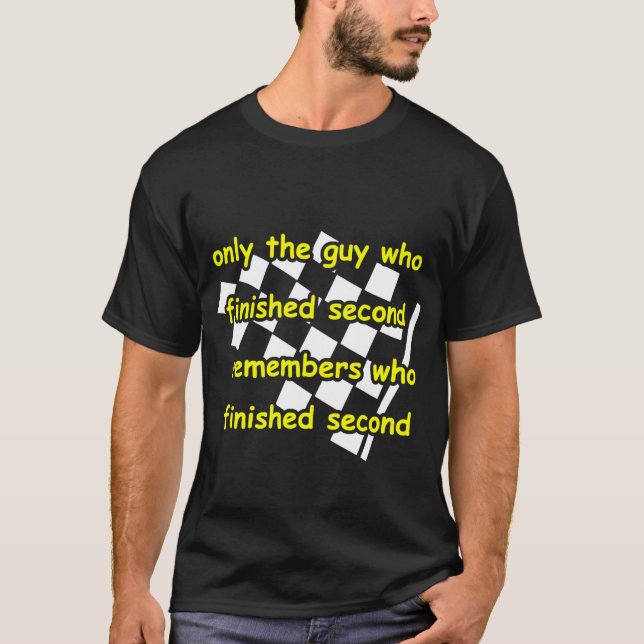Motocross Shirt - Finished 2nd (Front)