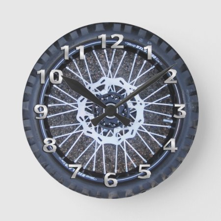 Motocross Tire Clock