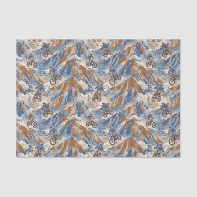 Motocross Tissue Paper (Front)