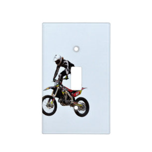 Motocross Tricks Light Switch Cover