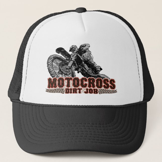 Motocross Trucker Hat (Front)