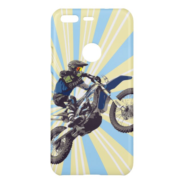 Motocross Uncommon Google Pixel Case (Back)