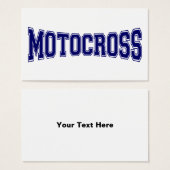 Motocross University Style (Front & Back)