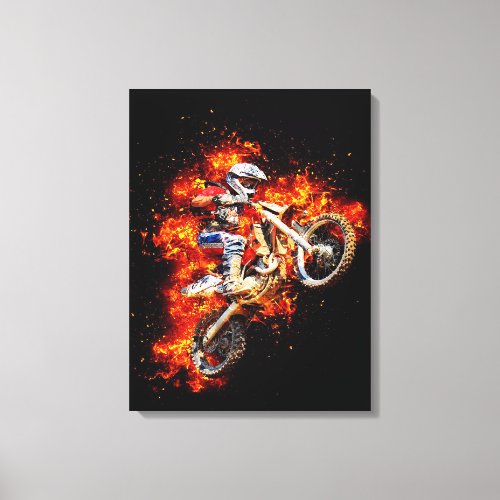 Motocross Wall Art 