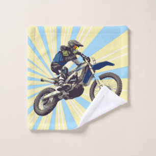 Motocross Wash Cloth