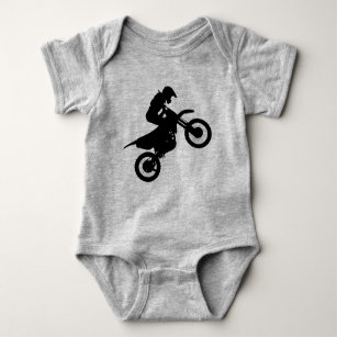 Motocross Baby Bodysuits, Unique Designs