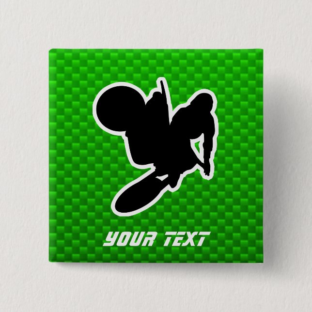 Motocross Whip Pinback Button (Front)