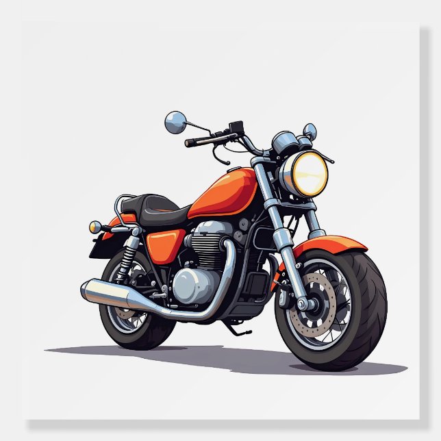 Motocycle Foam Board (Front)