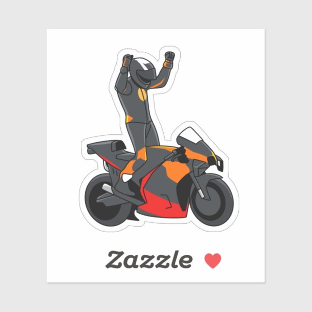 MotoGP KTM simple style Sticker (Sheet)