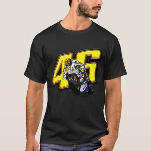 MotoGP Movistar Yamaha Valentino Rossi T_Shirt