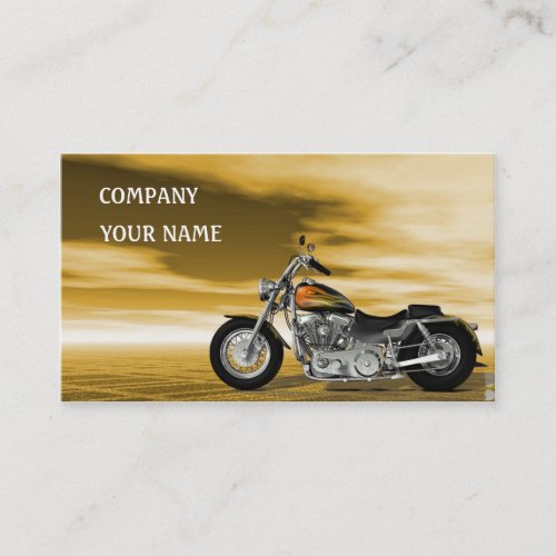 Motor Bike Business Card