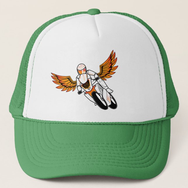 Motor Bike Design-27212 Trucker Hat (Front)