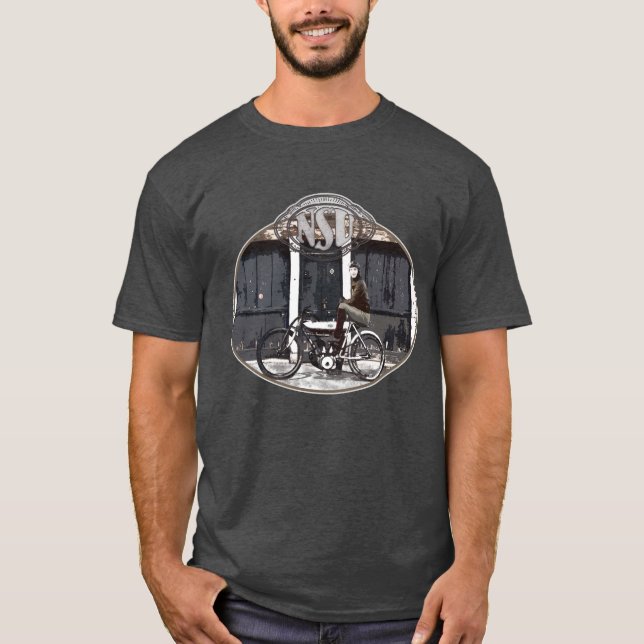 motor bike NSU 1908 T-Shirt (Front)