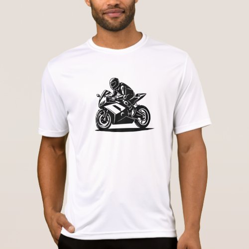 Motor biker motorcyclist T_Shirt