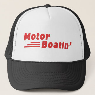 Motor Boatin' Trucker Hat