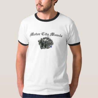 Motor City Muscle, engine T-Shirt