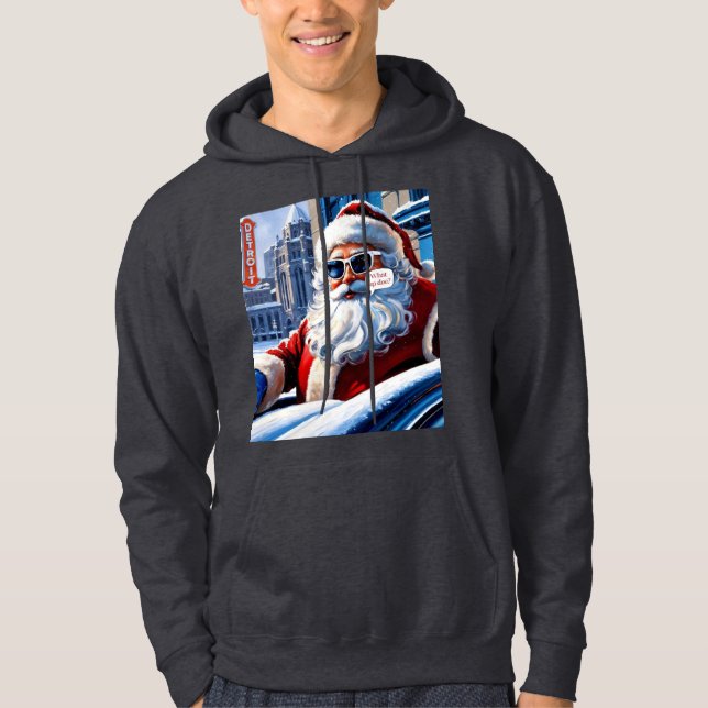 Motor City Santa Hoodie (Front)