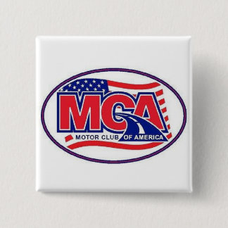 MOTOR CLUB AMERICA - MCA  40for80.com Pinback Button